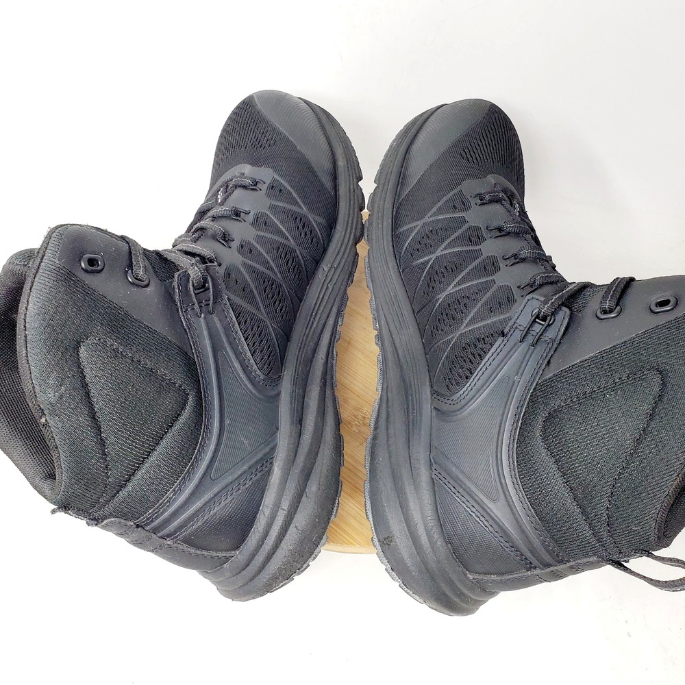 KEEN Vista Energy Mid Boots Mens 10 EE WIDE Black Carbon Safety Toe Work Shoe EH - Picture 11 of 14